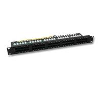 Intellinet Pannello Patch 50 Porte UTP Telefonico Cat.3 Nero