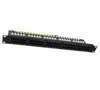Intellinet Pannello Patch 50 Porte UTP Telefonico Cat.3 Nero