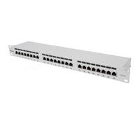 Intellinet Pannello Patch FTP 24 porte 19'' Cat6a Grigio