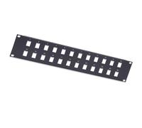 Intellinet Pannello Patch Modulare 24 posti 2 HE Nero