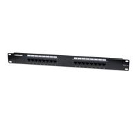 Intellinet Pannello patch UTP 16 posti RJ45 cat. 6
