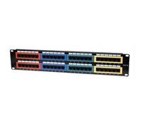 Intellinet Pannello Patch UTP 48 Porte Cat.6 Codifica Colorata