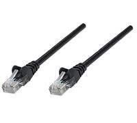 Intellinet Cavo patch RJ45 U/UTP Cat5e 2,0 m con protezione linguetta Nero