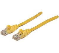 intellinet PATCHKABEL RJ45 U/UTP CAT6 3.00M HEBELSCHUTZ Gelb
