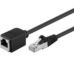 Intellinet Prolunga di rete Patch in Rame F/UTP Cat. 5e 5m Nero