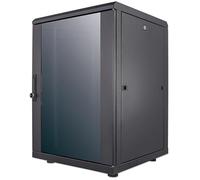 Intellinet - Schrank - Schwarz, RAL 9005 - 16U - 48,3 cm (19") (713627)