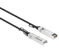 Intellinet SFP+ 10G Cavo Twinax passivo DAC SFP+ a SFP+, 0,5 m, conforme MSA per la massima compatibilità, Direct Attach Copper, AWG 30, nero