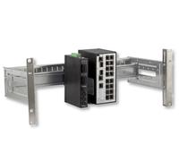 Intellinet Supporto Guida DIN 4U per Armadi Rack 19'' Grigio