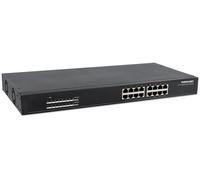 Intellinet Switch Gigabit 16 Porte Ethernet PoE+ Nero