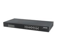 Intellinet 560993 switch di rete Non gestito L2 Gigabit Ethernet (10/100/1000) Supporto Power over Ethernet (PoE) 1U Nero