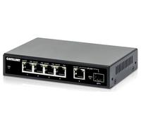 Intellinet 5-Port Gigabit Ethernet PoE+ Switch mit SFP-Port