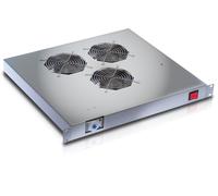INTELLINET I-CASE 19-FAN - Ventole per Rack 19'' 3 Ventole con Termostato Grigio