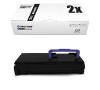 IntelliTone Cartridge per Mita FS-C5100DN da sostituire Kyocera TK 540 BK TK 540 C TK 540 Y TK 540 M cartucce Originale Eurotone (a norma ISO 19798) Black 2x