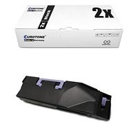 IntelliTone Cartridge per Mita TASKalfa 250 CI, 350 CI - sostituire Kyocera TK 865 BK TK 865 C TK 865 Y TK 865 M cartucce Eurotone (a norma ISO 19798) originale Black 2x