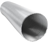 Intelmann Tubo flessibile in alluminio, DN 150, 5 m, Argento (Silver)