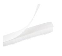 Intemperie Protezione Spazzola,26ft Lx0.3 Pollici Wx0.3 Pollici H Bianco 2pz