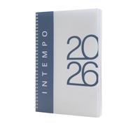 InTempo Agenda Settimanale Spiralato Sintetica Polipropene 2026 17X24 Bianco