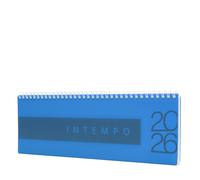 InTempo Planning Settimanale Da Tavolo 2026 Spiralato Polipropene 30X10 Blu