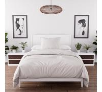 Intemporel Boemia Set Copripiumino Microfibra, Beige (Ecru), 140 x 200 cm