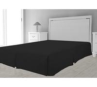 Soleil d'Ocre Senza Tempo Cache Mottonatura – Microfibra, Poliestere, Nero, 160 x 200 cm