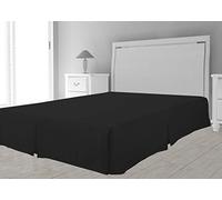 Soleil d'Ocre Senza Tempo Cache Mottonatura – Microfibra, Poliestere, Nero, 90 x 190 cm