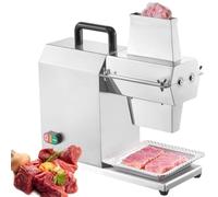 Inteneritore elettrico per carne ad alta resistenza - 450 W, in acciaio inossidabile, largo 5 cm, ideale per manzo, pollo, tacchino, maiale e pesce - Perfetto per uso