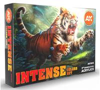 Intense Acrylic Colors Set Acrilici AK11612 AK INTERACTIVE