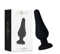 Intense Anal Plug Pipo M Silicone Black 11 CM