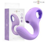 Intense Baxter - Vibratore Succhia Clitoride in Silicone Viola 10 Vel.