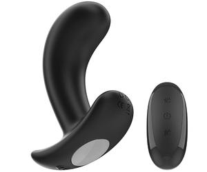 INTENSE - CHANDLER PLUG ANAL 10 VIBRACIONES NEGRO CONTROL REMOTO