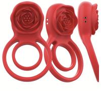 INTENSE - GAIL STIMOLATORE ROSE 10 VIBRAZIONI ROSSO TELECOMANDO