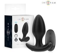 Intense Joey - Plug Anale Vibrante in Silicone Nero con Telecomando