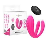 Intense Julia - vibratore punto G e clitoride - silicone rosa