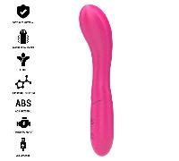 Intense - lisette vibratore 19 cm flessibile 10 vibrazioni rosa