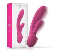Intense Luigi Vibrator Rabbit Silicone Pink