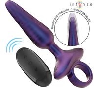Intense - marlon vibrante anal plug modello 4 telecomando