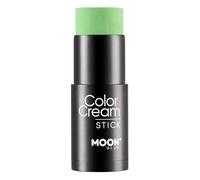 Intense Neon UV ColorCream Face & Body Paint Stick by Moon Glow - Trucco professionale per viso e corpo, per adulti e bambini, 21 g, verde intenso