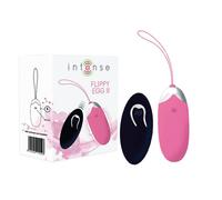 Intense - Ovetto Vibrante Flippy II Vibrating Egg With Remote Control Pink