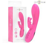 Intense Randall - Vibratore Rabbit in Silicone Rosa 10 Funzioni