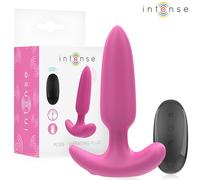 Intense Ross - Plug Anale Vibrante in Silicone Rosa con Telecomando