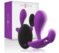 Intense - shelly anal plug remote control purple