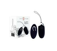 INTENSE - UOVO VIBRANTE FLIPPY II CON TELECOMANDO NERO