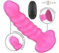 INTENSE - VIBRATORE CINDY TAGLIA L DESIGN A SPIRALE 10 VIBRAZIONI ROSA TELECOMAN