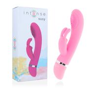 INTENSE - VIBRATORE OSCILLANTE SUSY IN SILICONE ROSA CONIGLIO