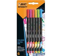 Intensity, Fineliner Colorati, Pennarelli Punta Fine, 6 Unità, Cancelleria Scuol
