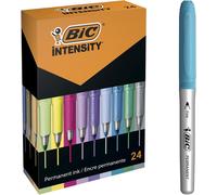 Intensity, Pennarelli Colorati Indelebili, Set Cancelleria Casa E Scuola, 24 Uni