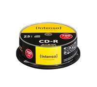 CD 8025 INT - CD-R Intenso, 700 MB/80 min, scatola da 25