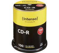 CD 80100 INT - Intenso CD-R 700 MB/80 min, scatola da 100 pezzi