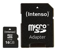 Intenso 16 GB Micro SDHC-Card Scheda microSDHC 16 GB Class 4 incl. Adattatore
