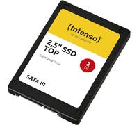 Intenso 2.5" SSD Interno SATA III Top, 2 TB, Nero